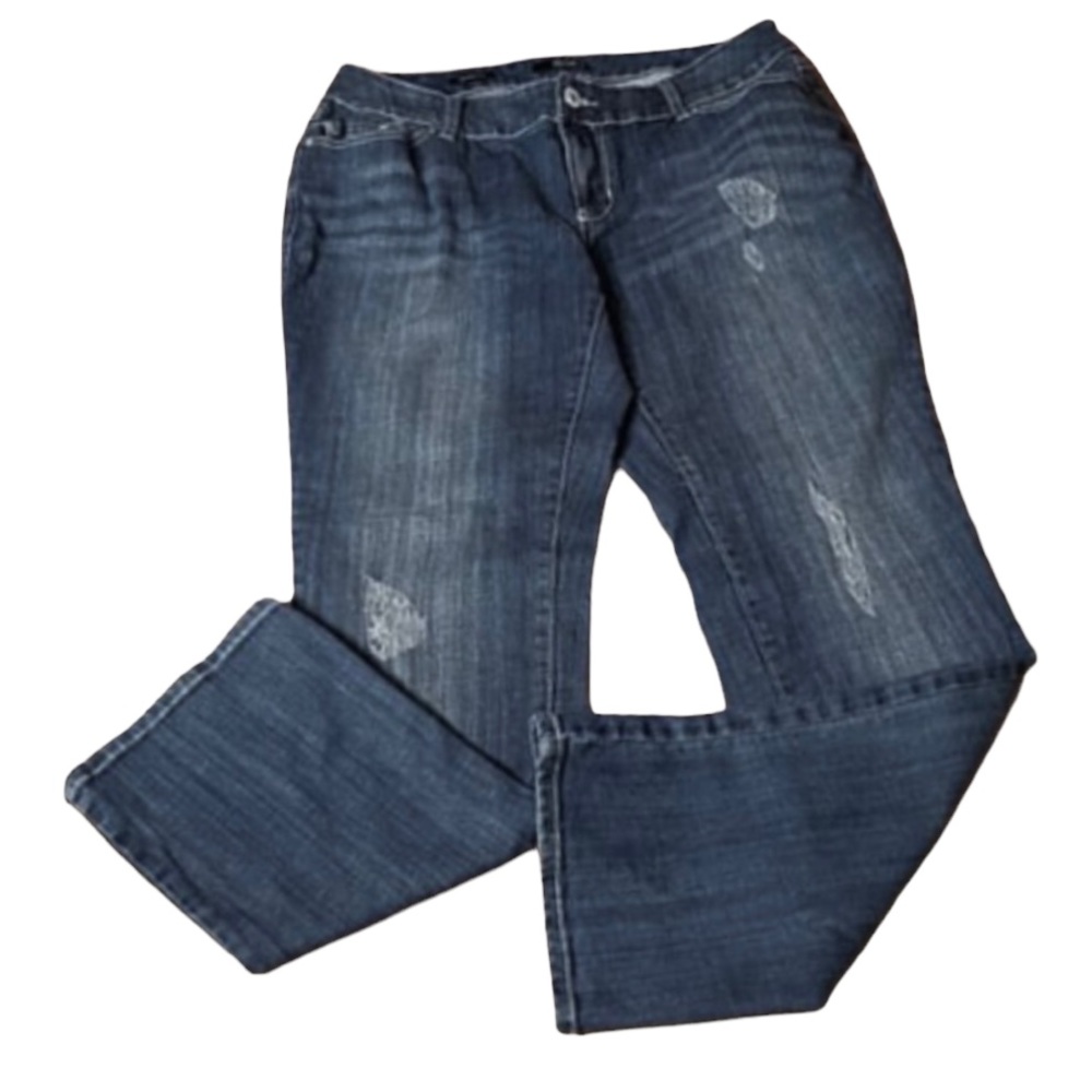 a.n.a A New Approach Distressed Jeans Modern Fit